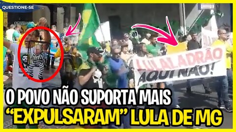 Povo "expulsa" Lula de Juiz de Fora 🤣