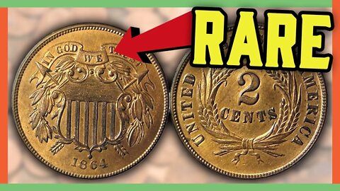 RARE 2 CENT COINS WORTH MONEY - TWO CENT PENNIES TO LOOK FOR!!