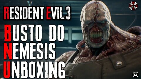 Busto resident Evil 3 nemesis Unboxing - resident evil nemesis |#Dumallhd