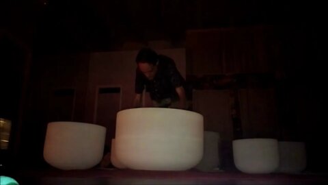 Singing Bowls Sound Bath Meditation, Jedi Shaman @ Five Sisters, Miami, Florida, November 23, 2019