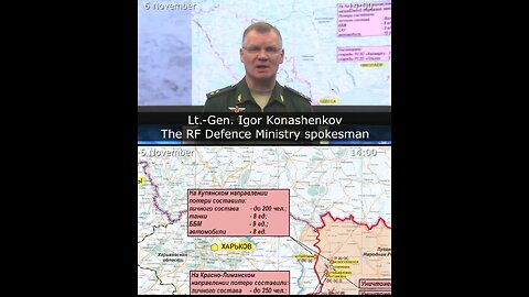 06.11.22⚡️ Russian Defence Ministry report on the progress of the deNAZIfication of Ukraine