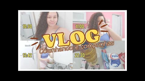 VLOG, FAZENDO CARNE MOIDA COM ABROBORA e QUIABO, comprinhas