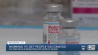 Health officials making a focus on vaccinating people in rural areas of Arizona