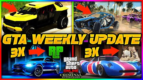 Newest GTA 5 Weekly Update Is Here! New Cayo Perico Races & New Vehicle (2X $ & RP)