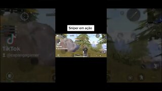 Sniper em ação