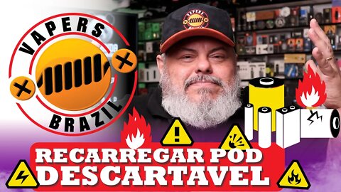 Carregar Pod Descartável !!! Veja esse vídeo antes de fazer isso