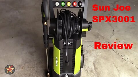 Sun Joe SPX300 Electric Pressure Washer Review