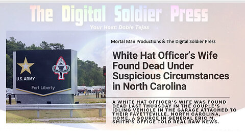 White Hat Officer's Wife Found Dead.