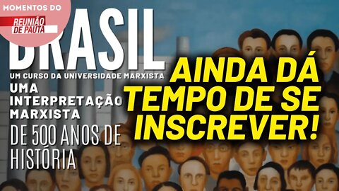 A primeira aula do curso Brasil, 500 anos de história | Momentos do Reunião de Pauta