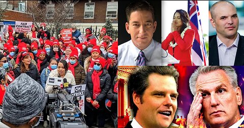 Tulsi, Matt Taibbi, Glenn Greenwald Smeared By MSNBC, NYC Nurses Go On Strike, MAGA Copies The Squad