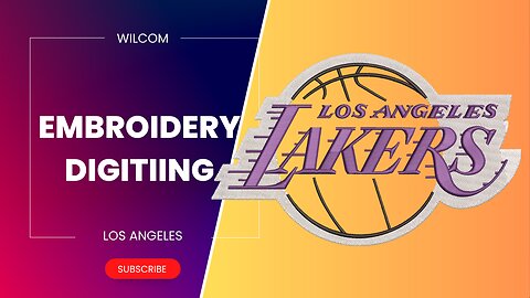 Unlock the Mysteries of Lakers Los Angeles Embroidery Design