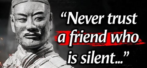 Sun Tzu's Quotes which are better to be known when young to not Regret in Old Age