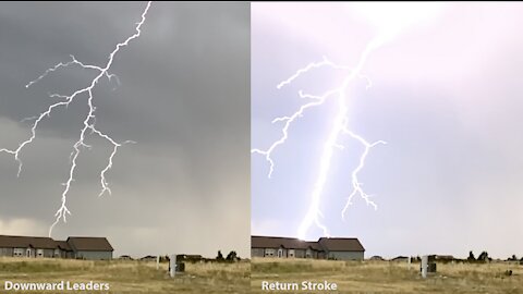 Lightning @ 240 fps on 7 Aug 21