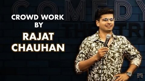 Ameeron ka accent | crowdwork | stand up comedy by rajat chouhan (funny video)