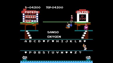 Trying out Popeye Lingo Game on Project Nested (1.4.2) w/ SNES9X