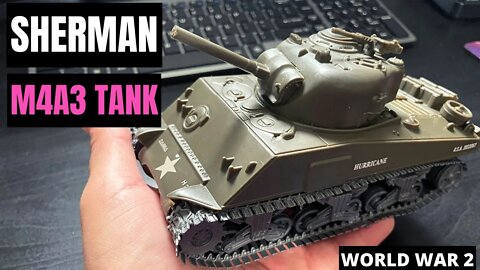 SHERMAN M4A3 TANK - Most Widely used by USA and Western Allies in WW2 - Watch me Assemble it!