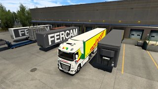 Eurotrucksimulator 2. Mit dem LKW durch Europa Auf der Pro Mod mit guter Musik.