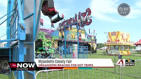 Wyandotte County Fair prepping for heat