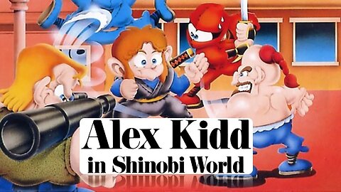 Alex Kidd in Shinobi World - Master System - Round 3 Robster