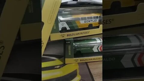 Miniaturas de ônibus viação Cometa Gontijo São Geraldo e Itapemirim