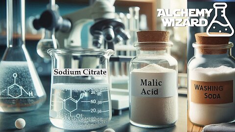 No Mold Sodium Citrate using Malic Acid!