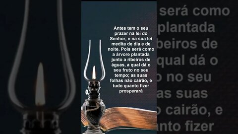 Salmos 1 - #mensagemdereflexão