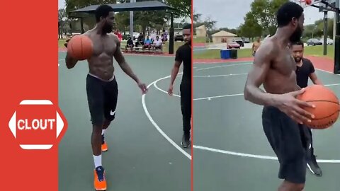 Gucci Mane Playing Basketball Game!