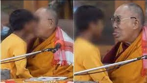 'Suck My Tongue': Dalai Lama sparks fury after child kissing video goes viral | Watch