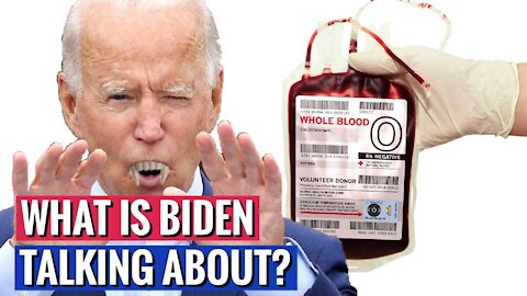 Biden Rants About Sucking Children’s BLOOD at White House - Reporters Literally GASP