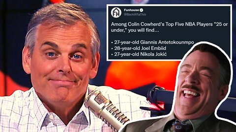 Colin Cowherd Gets ROASTED For His Laughably Bad NBA "Top 5 Under 25" List