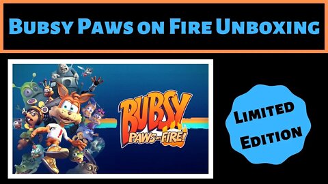 Bubsy Paws on Fire Limited Edition Unboxing