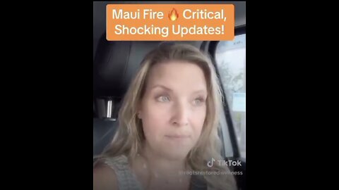 Maui resident says the government is doing everything they can “NOT” to deliver supplies