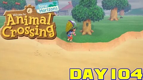 Animal Crossing: New Horizons Day 104 - Nintendo Switch Gameplay 😎Benjamillion