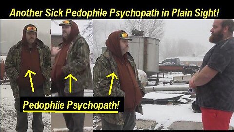 Pedophile Predator Psycopath Comes to Rape 11 Year Old in Her Sleep in the Snow! ARRESTED!