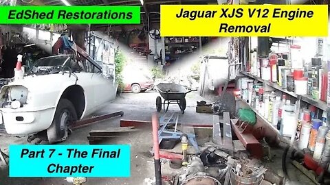 Jaguar XJS V12 Manual Part 7 The Final Chapter before she leaves the Shed and what happens Next...