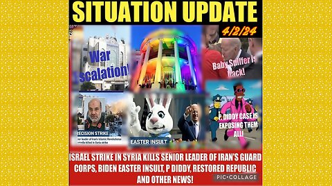 SITUATION UPDATE 4/2/24 - Child Trafficking/Sra/Mk Ultra, Gcr/Judy Byington Update, Us Republic