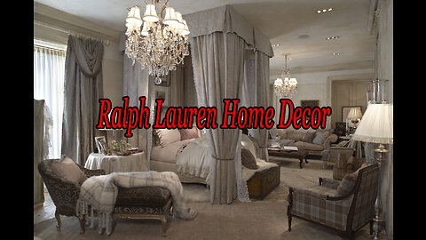 Ralph Lauren Home Design.