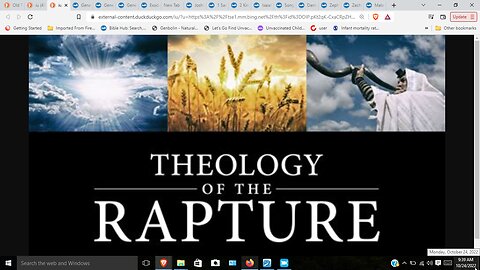 Proving the pretribulation rapture (The tidbits)