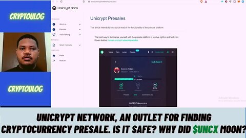 Unicrypt Network, An Outlet For Finding Cryptocurrency Presale. Is It Safe? Why Did $UNCX Moon?