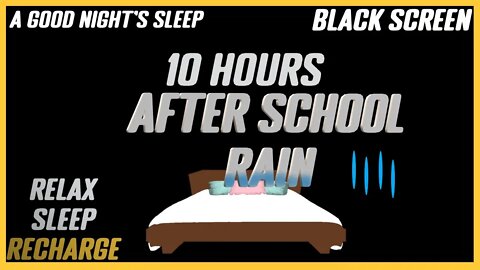 After School Rain: Nostalgia Sounds |Positive Mood, Memories & Sleep