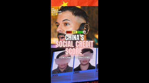 Low china social score #shorts #china #tiktok