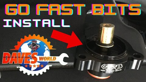 Go Fast Bits Diverter install short version from Dave's World