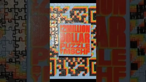 Million Dollar Puzzle by Mschf! #dollar #mschf #1million #puzzles #jigsawpuzzles