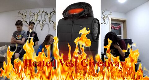 HEATED VEST GIVEAWAY!!