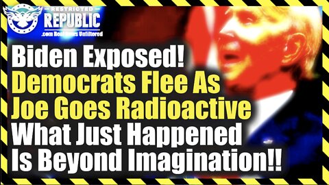 Biden Exposed! Democrats Flee As Joe Goes Radioactive – What Just Happened Is Beyond Words!