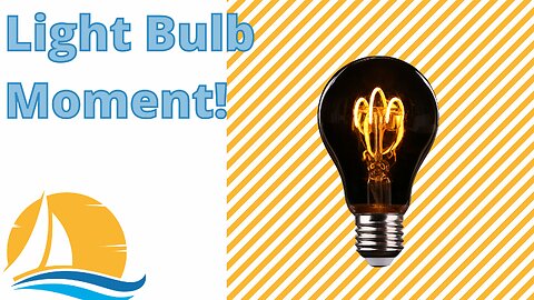 light bulb moment!