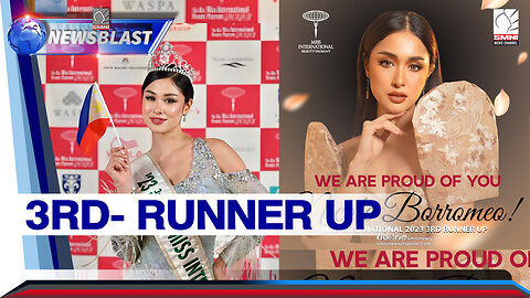 Nicole Borromeo, 3rd runner-up sa Miss International 2023