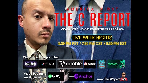 The C Report #414: Explore (Conservative Influencer) Talent; Toresays: Enjoy The Show