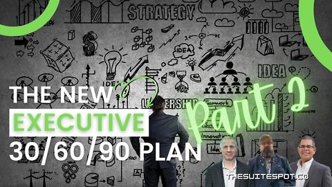 The New Executive 30-60-90 Plan - Part 2