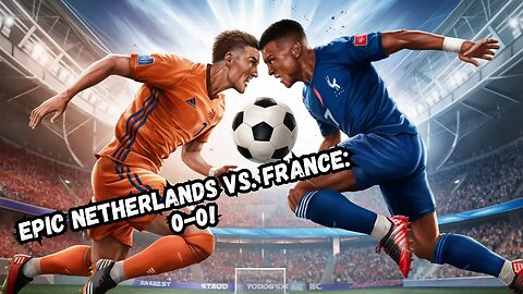 Netherlands vs. France: The Most Intense Match Ever!